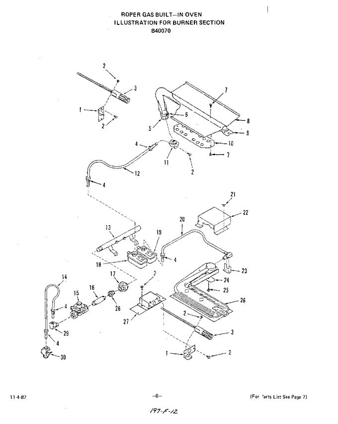 Diagram for B4007B0