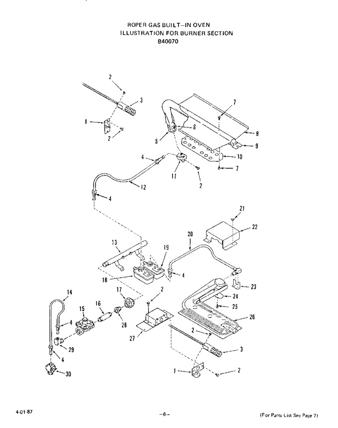 Diagram for B4007X0