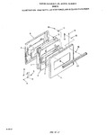 Diagram for 05 - Porcelain W/glass Oven Door