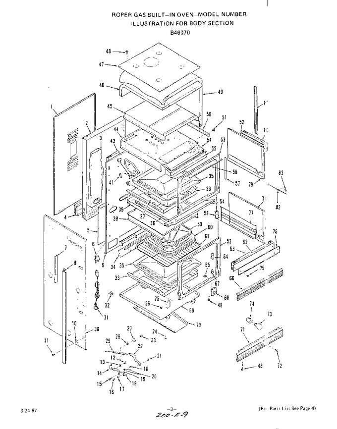 Diagram for B4607X0