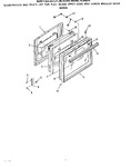 Diagram for 05 - Glass Upper Oven And Lower Broiler