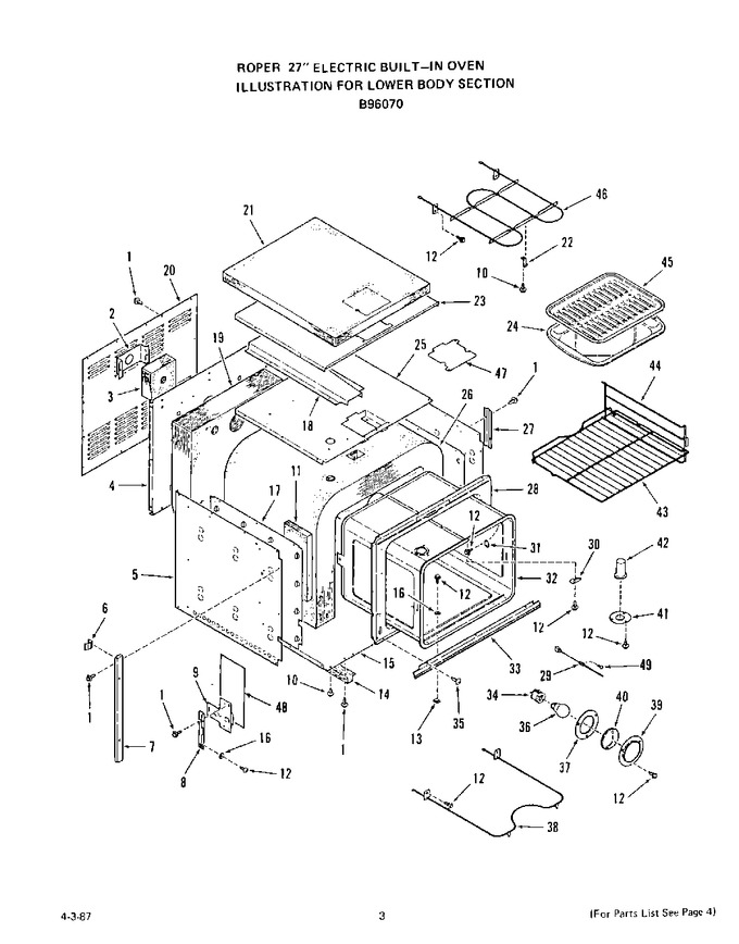 Diagram for B9607X0