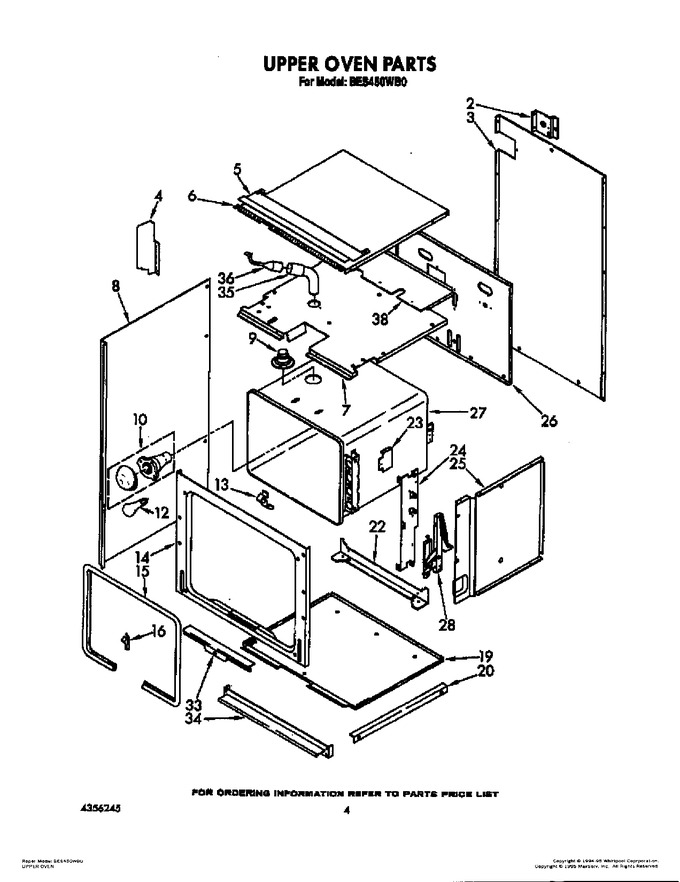 Diagram for BES450WB0