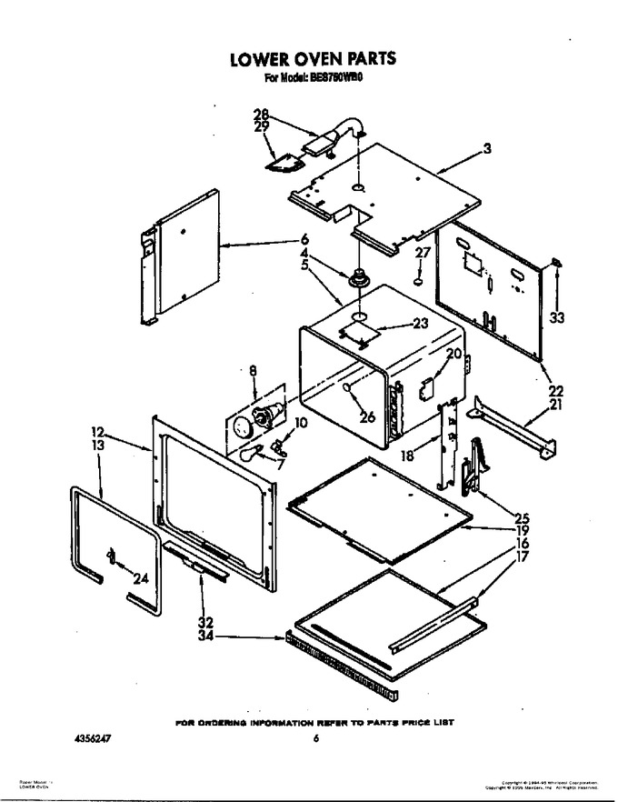 Diagram for BES750WB0