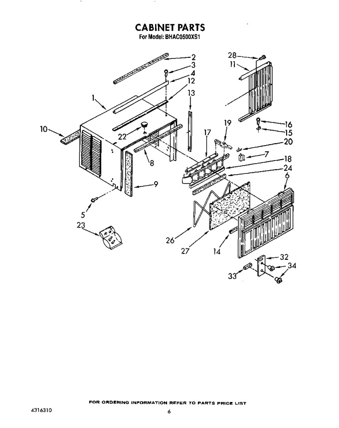 Diagram for BHAC0500XS1