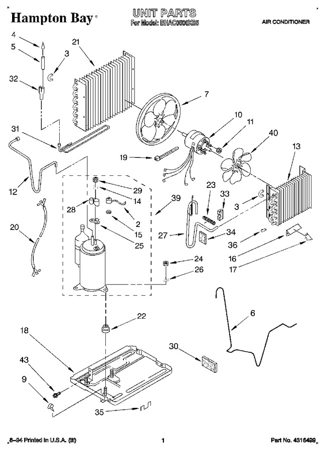 Diagram for BHAC0500XS5