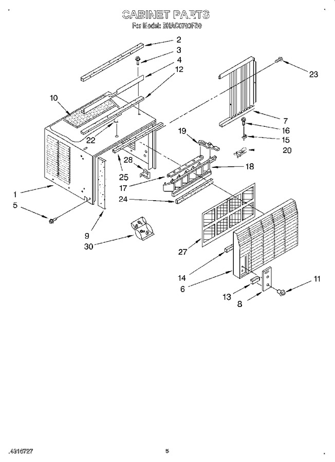 Diagram for BHAC0700FS0