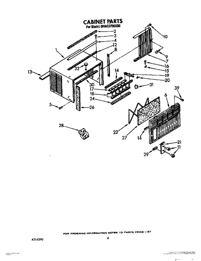 Diagram for BHAC0700XS0