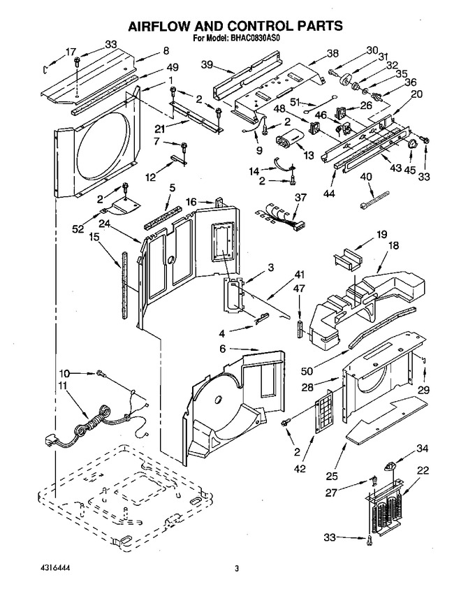 Diagram for BHAC0830AS0