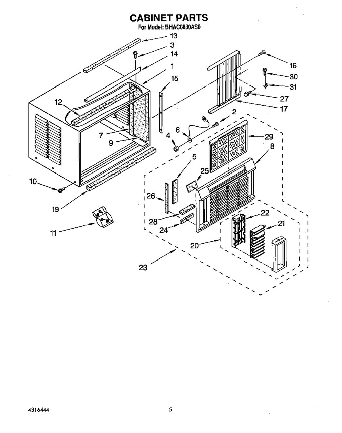 Diagram for BHAC0830AS0