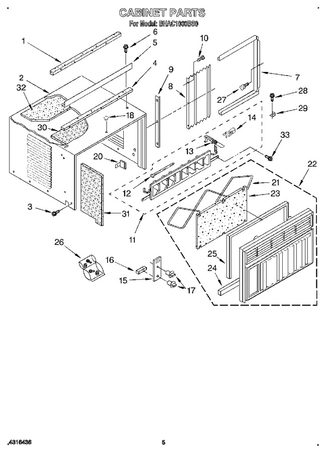 Diagram for BHAC1000BS0