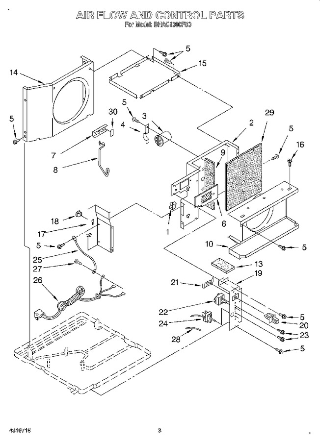 Diagram for BHAC1000FS0