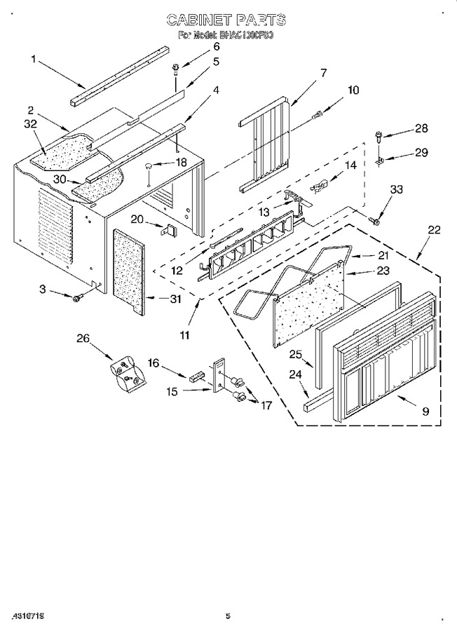 Diagram for BHAC1000FS0