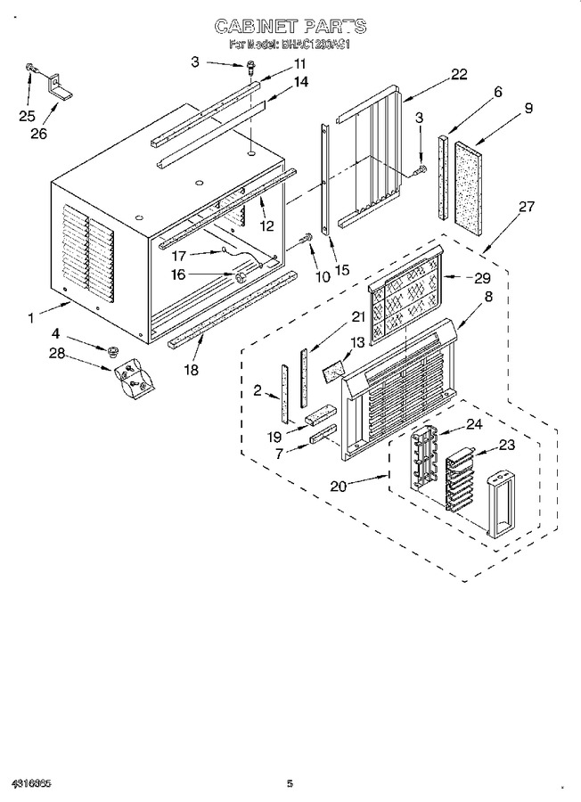 Diagram for BHAC1230AS1