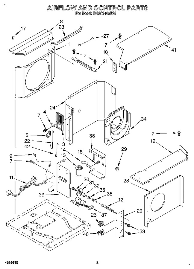 Diagram for BHAC1400BS1