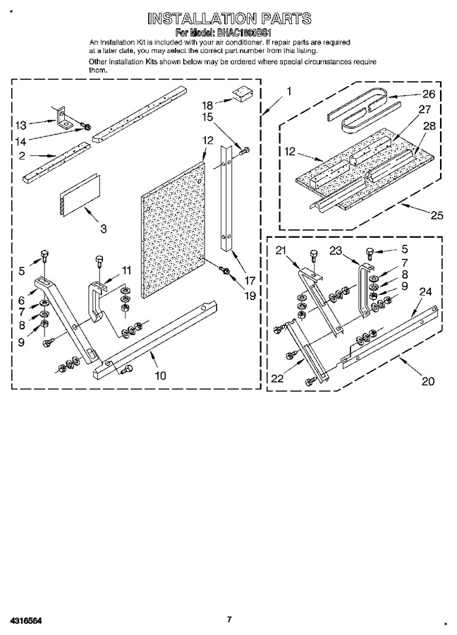 Diagram for BHAC1800BS1