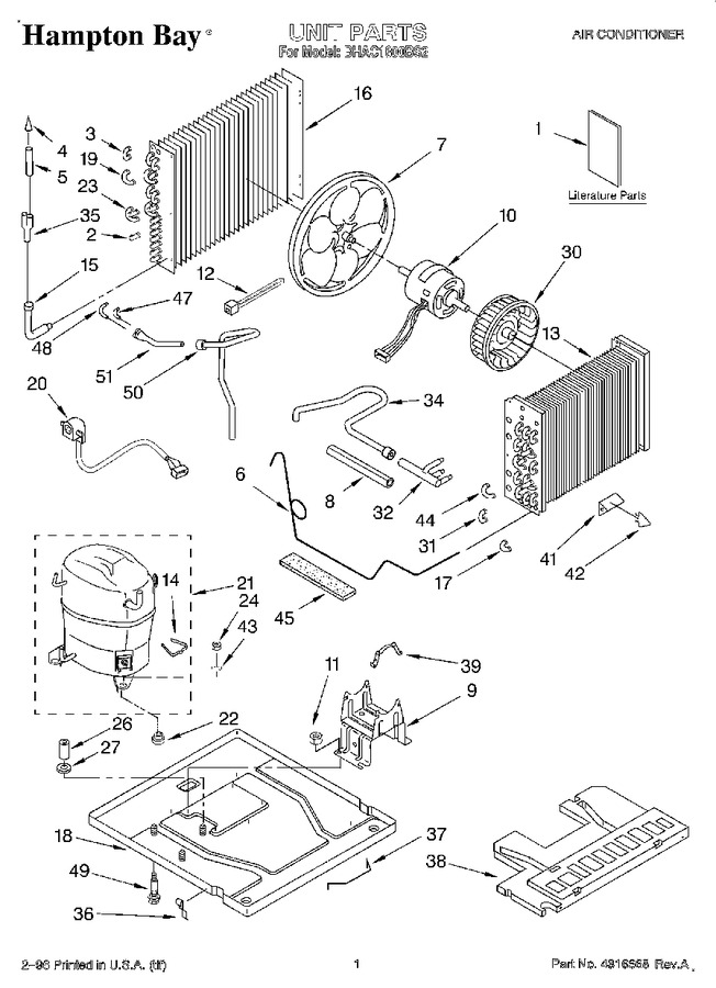 Diagram for BHAC1800BS2