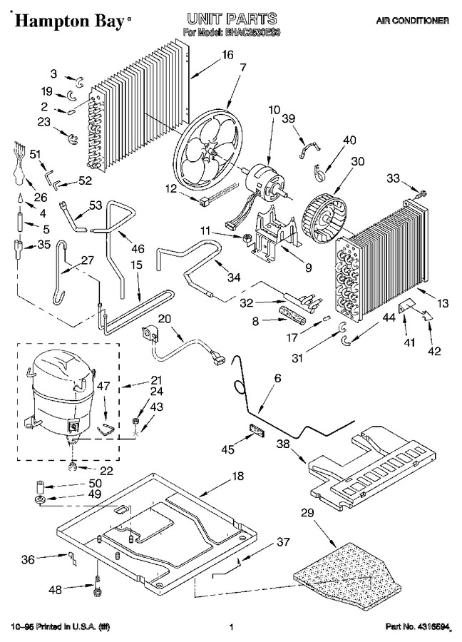 Diagram for BHAC2530ES0