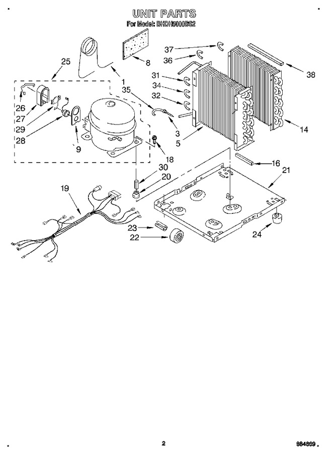 Diagram for BHDH5000BS2