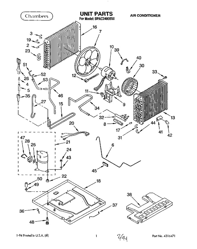 Diagram for BPAC2400BS0