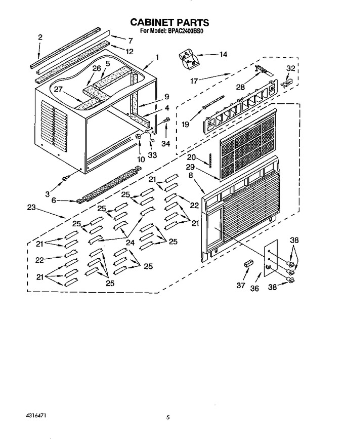 Diagram for BPAC2400BS0