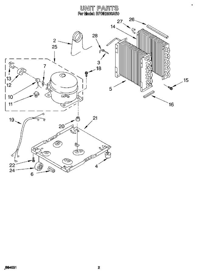 Diagram for BPDH2500AS0