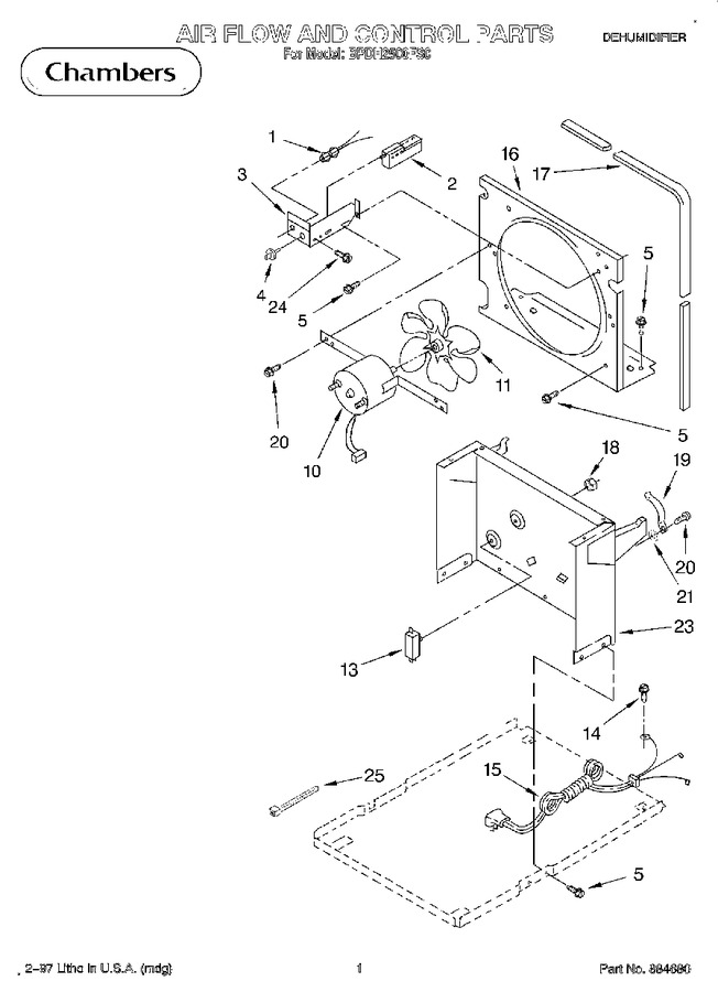 Diagram for BPDH2500FS0