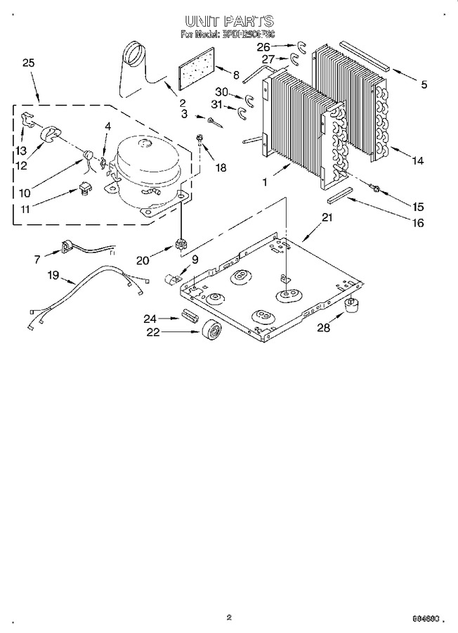 Diagram for BPDH2500FS0