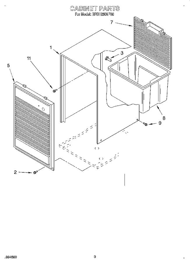 Diagram for BPDH2500FS0