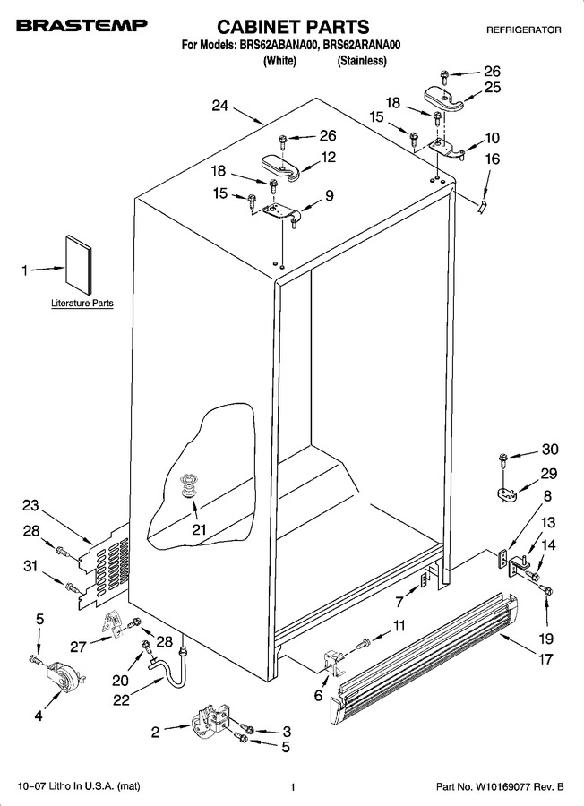 Diagram for BRS62ARANA00