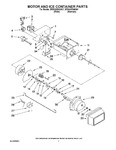 Diagram for 05 - Motor And Ice Container Parts