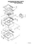 Diagram for 03 - Refrigerator Shelf Parts