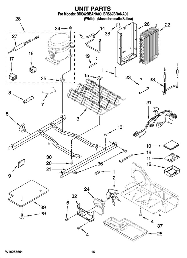 Diagram for BRS62BBANA00