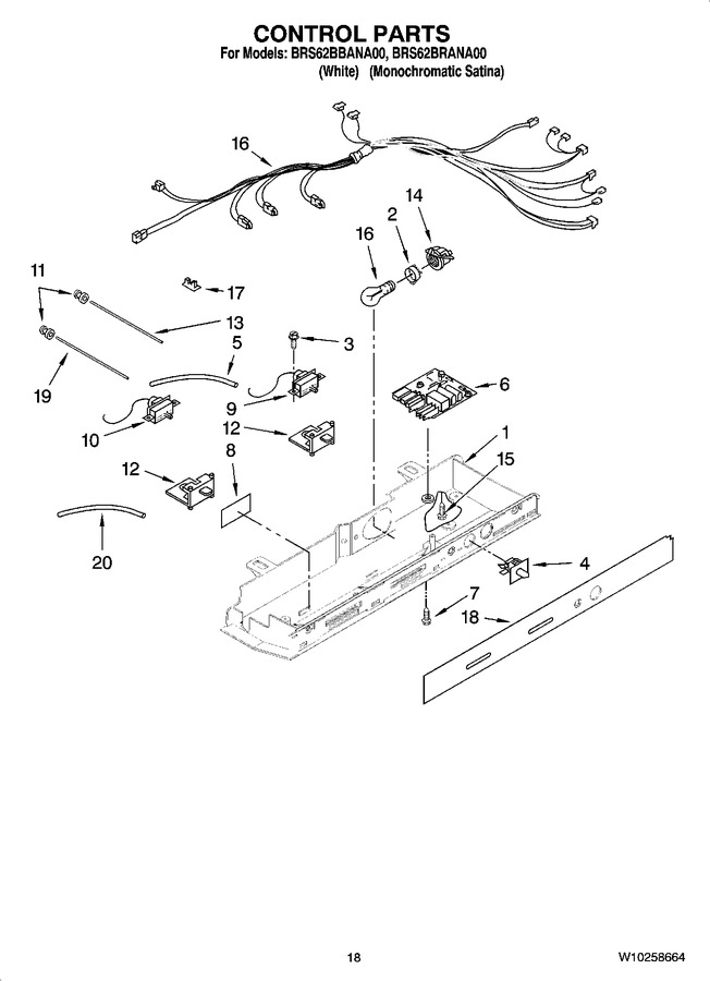 Diagram for BRS62BRANA00