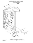 Diagram for 02 - Refrigerator Liner Parts