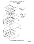 Diagram for 03 - Refrigerator Shelf Parts