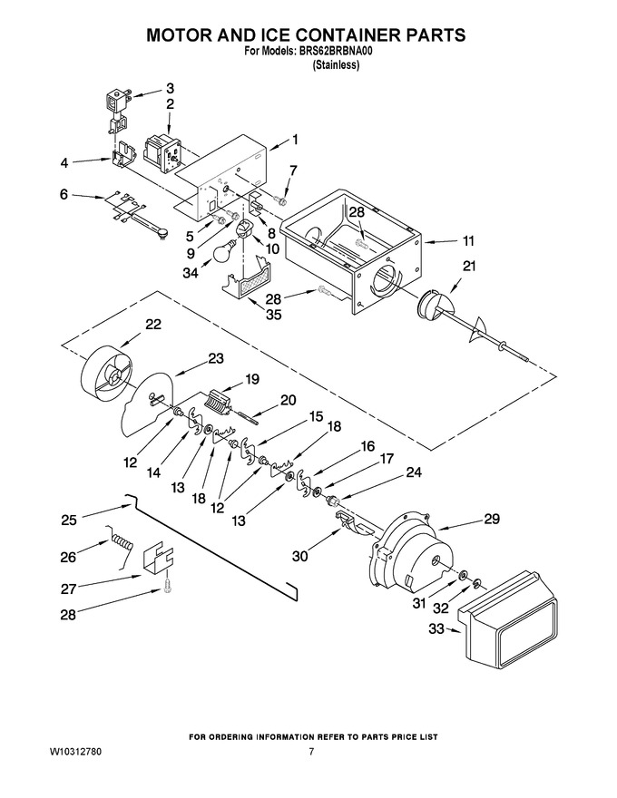 Diagram for BRS62BRBNA00