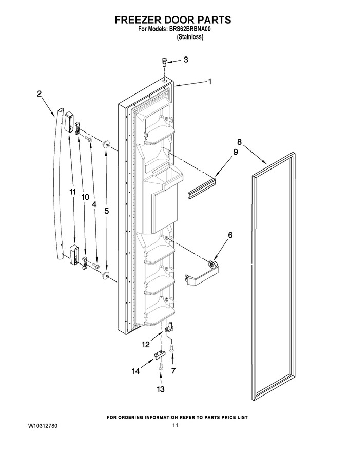 Diagram for BRS62BRBNA00