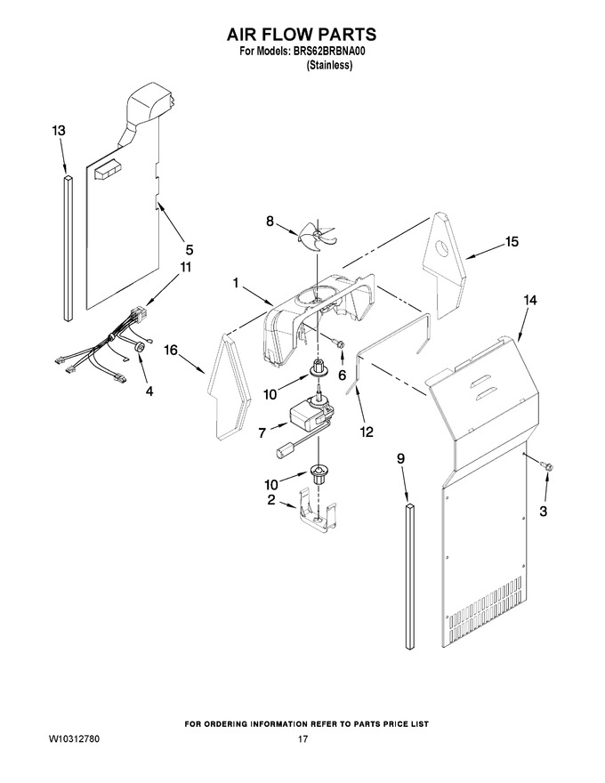 Diagram for BRS62BRBNA00