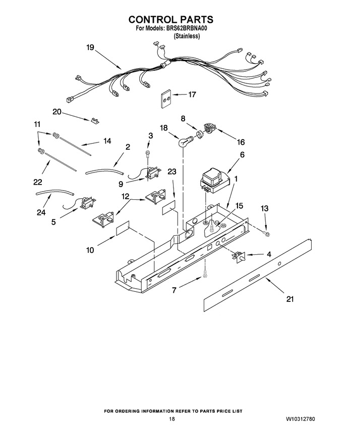 Diagram for BRS62BRBNA00