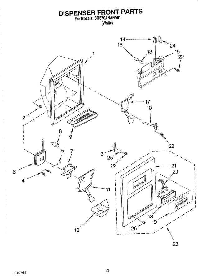 Diagram for BRS70ABANA01