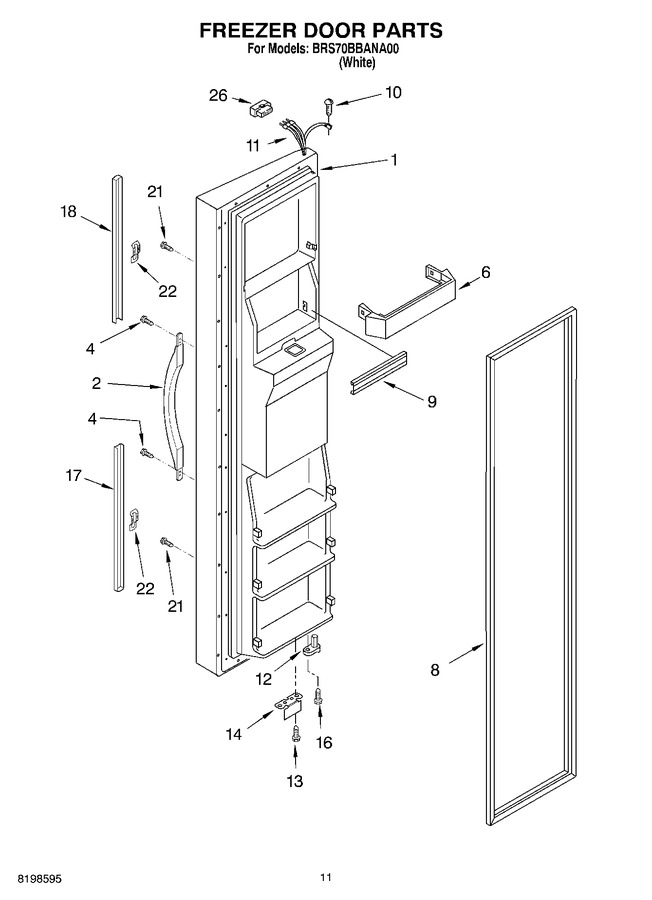 Diagram for BRS70BBANA00