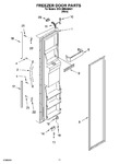 Diagram for 07 - Freezer Door Parts