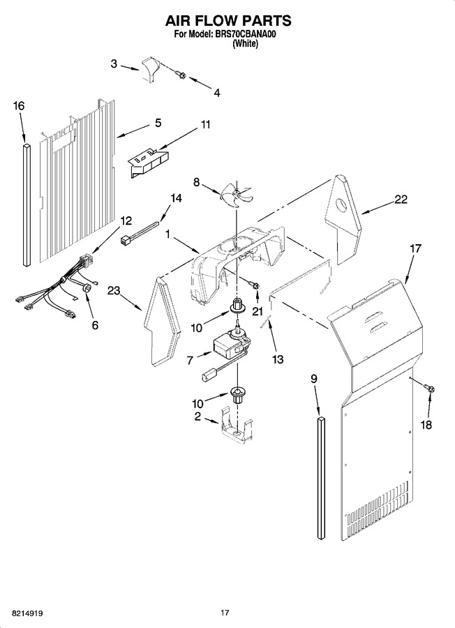 Diagram for BRS70CBANA00