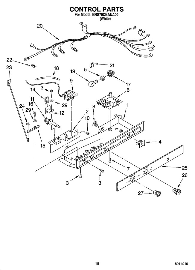 Diagram for BRS70CBANA00