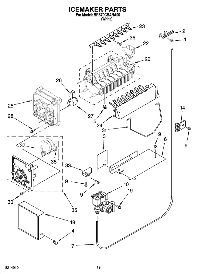 Diagram for BRS70CBANA00