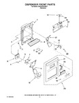 Diagram for 08 - Dispenser Front Parts