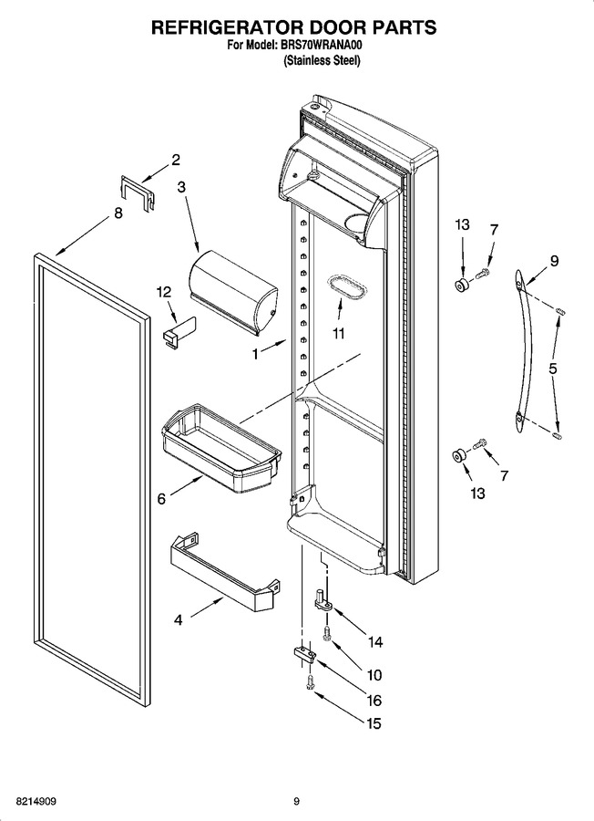 Diagram for BRS70WRANA00