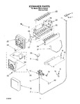 Diagram for 12 - Icemaker Parts, Parts Not Illustrated