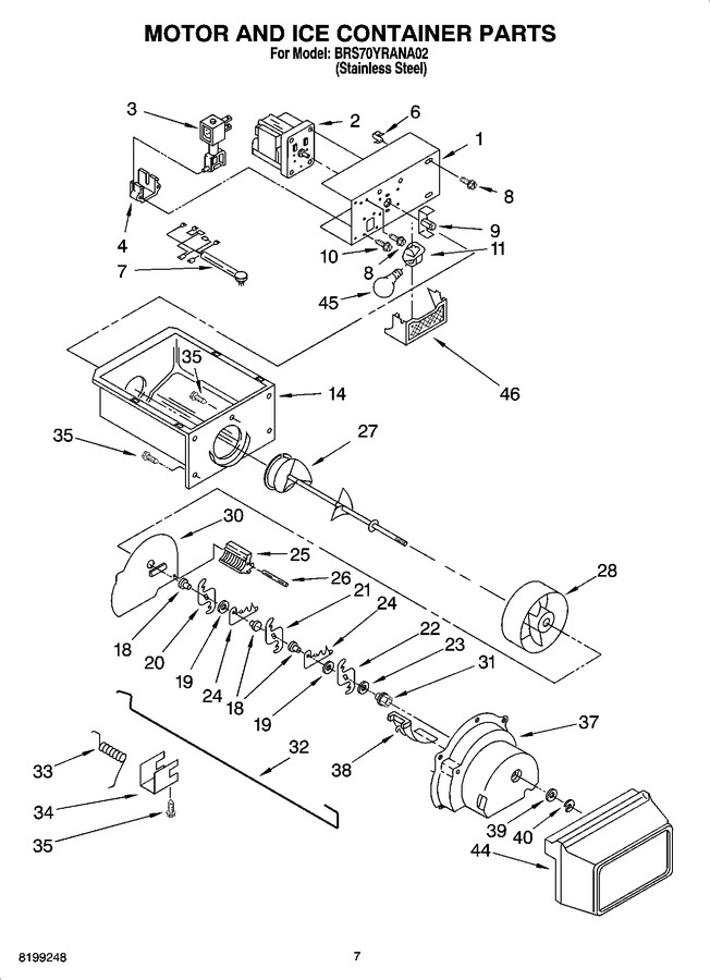 Diagram for BRS70YRANA02